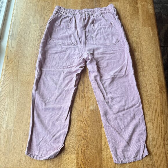 American Eagle Pink Slouchy Pants NO BELT Size 8 Short - Picture 7 of 14